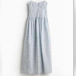 H&M Cotton Smocked Dress